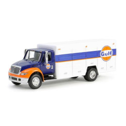 INTERNATIONAL DURASTAR 4400 CAMION DE LIVRAISON GULF 1/64 GREENLIGHT