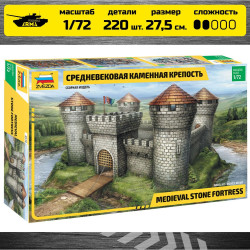 FORTERESSE MEDIEVAL 1/72 ZVESDA