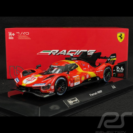 FERRARI 499P 3.0L TURBO V6 N°51 24H DU MANS 2023 1ER 1/43 BURAGO 1