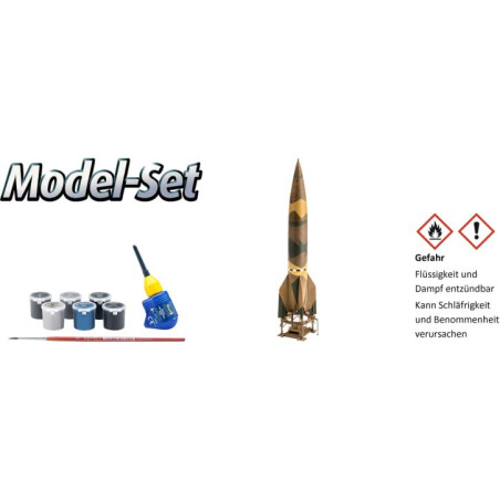 MODEL SET GERMAN A4/V2 ROCKET 1/72 REVELL