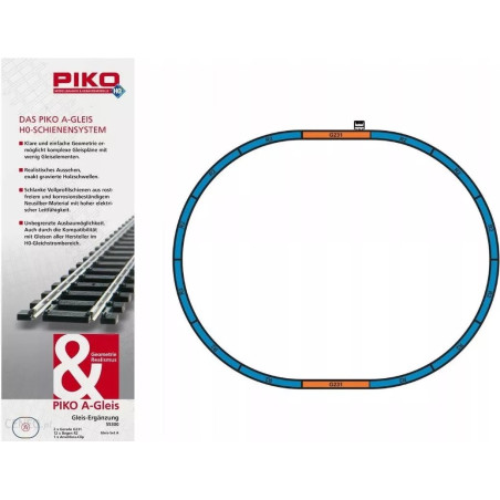 1/87 PIKO SET DE VOIES A