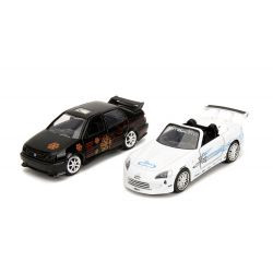 TWIN PACK VW JETTA / HONDA S2000 FAST AND FURIOUS  1/32 JADA