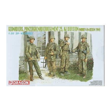 PANZERGRENADIERS ALLEMANDS NORMANDIE 1944 1/35 DRAGON