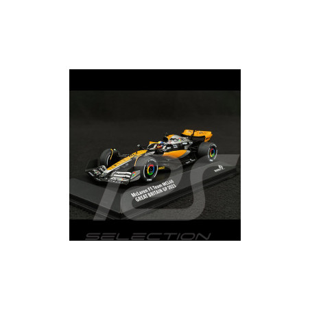 MCLAREN MCL60 N°81 OSCAR PIASTRI GRAND PRIX DE GRANDE BRETAGNE GP 2023 1/43 SOLIDO