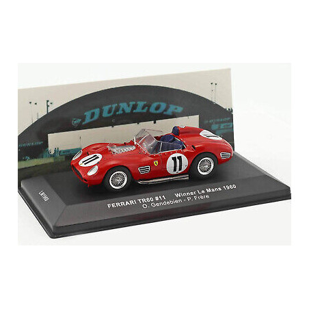 FERRARI TR60 N°11 24H DU MANS 1960 1ER 1/43 IXO