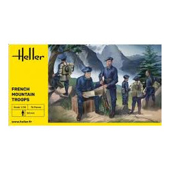 CHASSEURS ALPINS FRANCAIS 1/35 HELLER