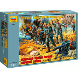 INFANTERIE ALLEMANDE 1914-1918 1/72 ZVESDA