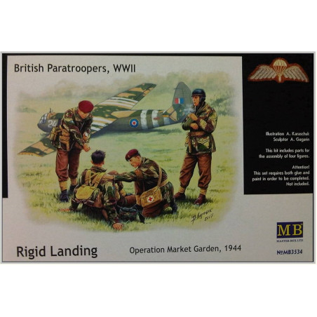 BRITISH PARATROOPERS 1944 1/35 MASTERBOX