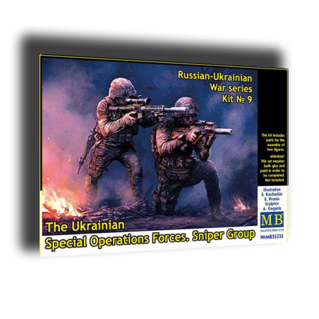 FORCES SPECIALES UKRAINIENNES SNIPER GROUPE 1/35 MASTERBOX