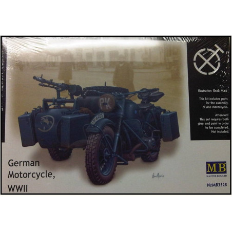 MOTO BMW R75 SIDECAR 1/35 MASTERBOX