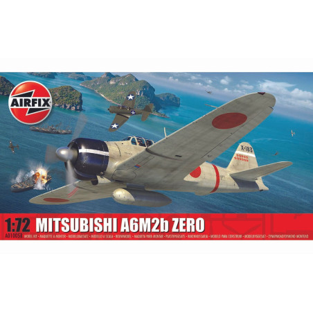 MITSUBISHI A6M2B ZERO 1/72 AIRFIX