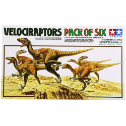 VELOCIRAPTORS 6 PIECES 1/35 TAMIYA