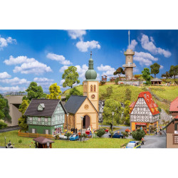 1/87 FALLER COFFRET VIE DE VILLAGE