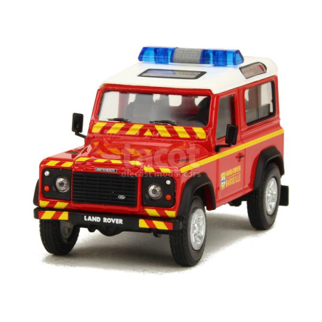 LAND ROVER DEFENDER SAPEURS POMPIERS DE MARSEILLE 1/43 CARARAMA