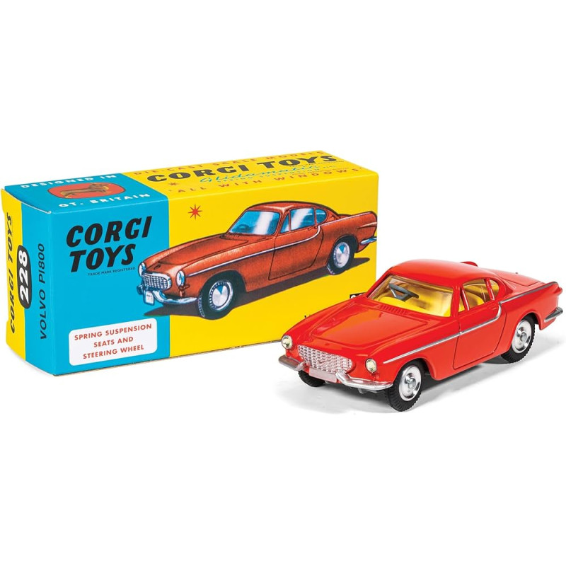 Voiture Miniature Volvo P1800 - Échelle 1/43 - Modèle Réduit Neuf - Idéal Collection