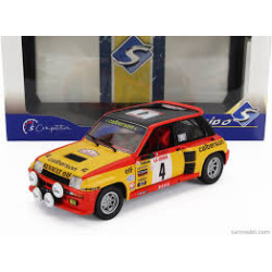 RENAULT R5 TURBO N°4 TOUR DE CORSE 1980 1/18 SOLIDO