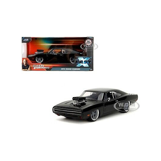 Jada Toys – Cargador Dodge 1970 con control reoto rápido y furioso de