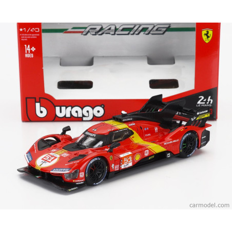 FERRARI 499P 3.0L TURBO V6 N°51 24H DU MANS 2023 1ER 1/43 BURAGO