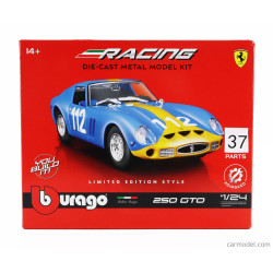 KIT METAL FERRARI 250 GTO N°112 TARGA FLORIO 1964 2EME 1/24 BURAGO