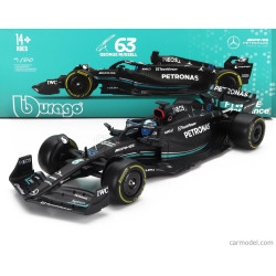 MERCEDES GP F1 W14 TEAM MERCEDES-AMG PETRONAS N°63 GEORGES RUSSELL 2023 1/24 BURAGO