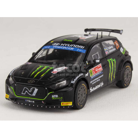 HYUNDAI I20 N N°23 RALLY 2 RALLYE DU PORTUGAL 2022 1/43 IXO