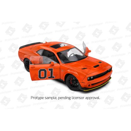 DODGE CHALLENGER RT SCAT PACK WIDEBODY N°01 2023 1/18 SOLIDO