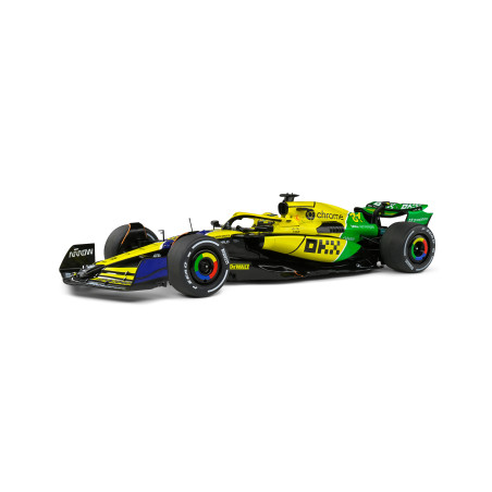 MCLAREN F1 TEAM MCL38 N°4 LANDO NORRIS GRAND PRIX DE MONACO 2024 1/18 SOLIDO