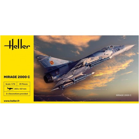 MIRAGE 2000 C 1/72 HELLER