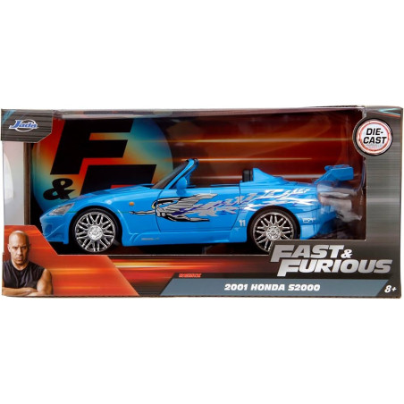 HONDA S2000 2001 FAST AND FURIOUS 1/24 JADA 1