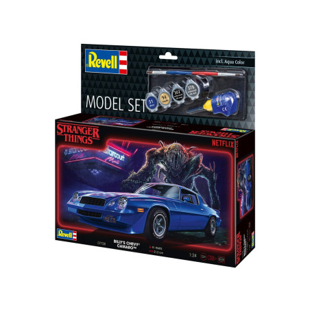 MODEL SET CHEVROLET CAMARO STRANGER THINGS 1/24 REVELL