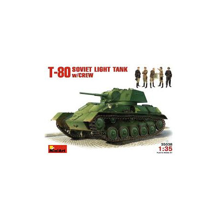 T80 + FIGURINES 1/35 MINIART