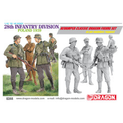 28EME DIVISION INFANTERIE ALLEMANDE POLOGNE 1939 1/35 DRAGON