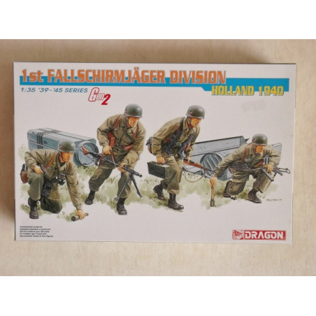 1ST FALLSCHIRMJAGER DIVISION PAYS BAS 1940 1/35 DRAGON