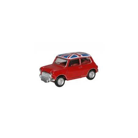 MINI COOPER DRAPEAU UNION JACK 1/76 OXFORD