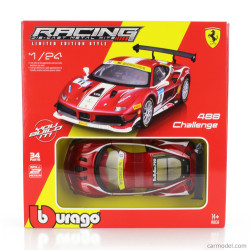 KIT METAL FERRARI 488 CHALLENGE N°11 2017 1/24 BURAGO