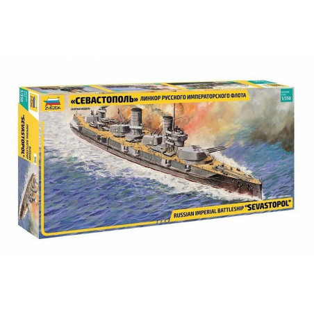 CUIRASSE SEBASTOPOL 1/350 ZVESDA