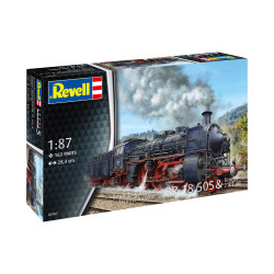 1/87 REVELL LOCOMOTIVE A VAPEUR BR 18 505 MIT TENDER 2'3' T38