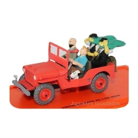 JEEP WILLYS MB 1943 TINTIN 1/43 EDITION ATLAS
