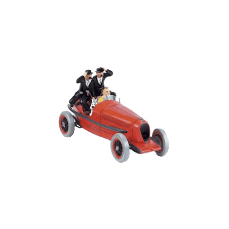 BOLIDE ROUGE 1930 TINTIN 1/43 EDITION ATLAS