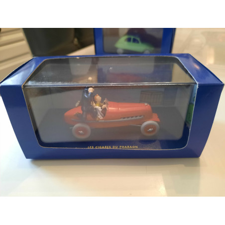 BOLIDE ROUGE 1930 TINTIN 1/43 EDITION ATLAS 1