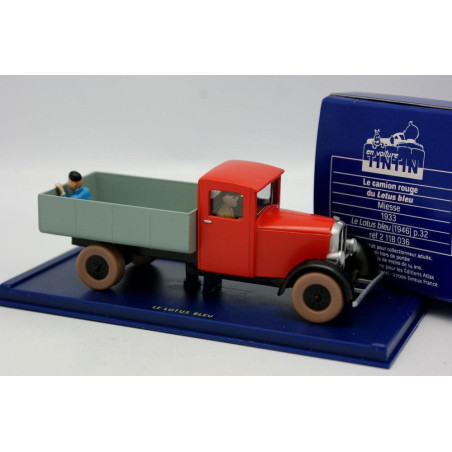 CAMION MIESSE 1930 TINTIN 1/43 EDITION ATLAS