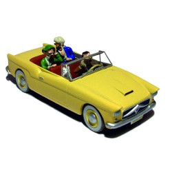 VOITURE BORDURE 1950 TINTIN 1/43 EDITION ATLAS