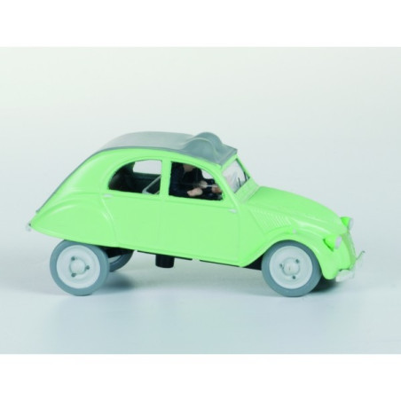 CITROEN 2CV 1949 TINTIN 1/43 EDITION ATLAS