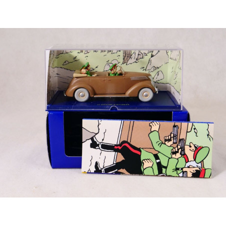 FORD V8 1937 TINTIN 1/43 EDITION ATLAS 1