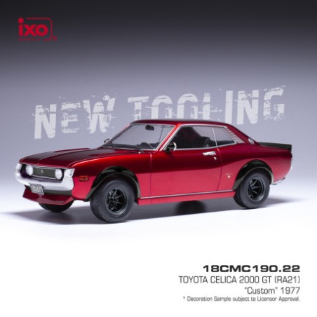 TOYOTA CELICA 2000 GT 1977 1/18 IXO