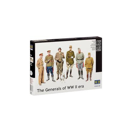 GENERAUX CELEBRES DE LA 2EME GUERRE MONDIALE 1/35 MASTERBOX
