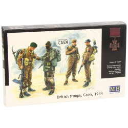 TROUPES BRITANNIQUES CAEN 1944 1/35 MASTERBOX