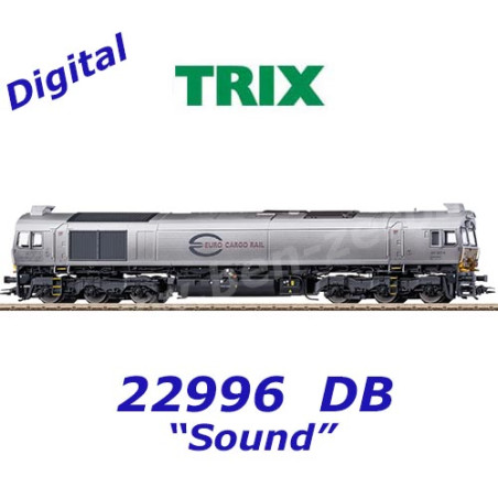 1/87 TRIX LOCOMOTIVE DIESEL CLASSE 77 ECR DIGITAL SOUND DB
