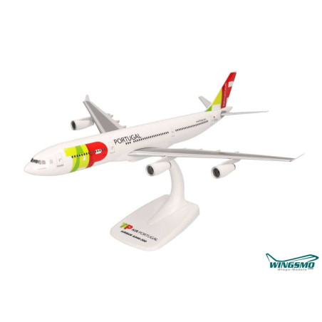 AIRBUS A340-300 TAP AIR PORTUGAL SNAP FIT 1/200 HERPA