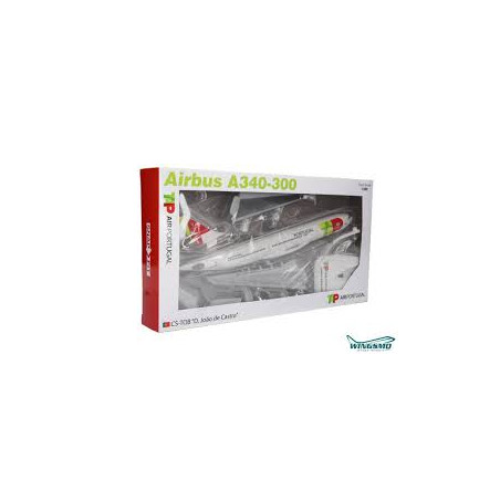 AIRBUS A340-300 TAP AIR PORTUGAL SNAP FIT 1/200 HERPA 1